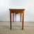 Vintage Mid-Century Console to Dining Table With Scalloped Top & Brass Sabots, 21”–78”, 1960s For Sale - Image 11 of 18