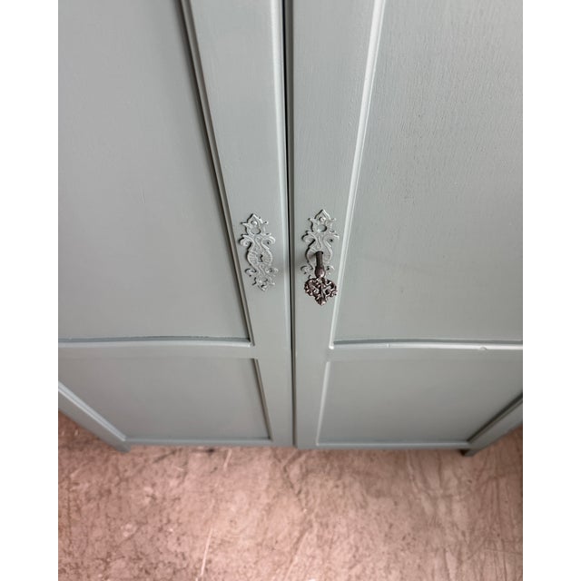 Vintage Wardrobe with Hanging Space, 1950s For Sale - Image 12 of 16