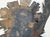 Huge Antique Hand Painted 17th Century Copper Wrought Iron Religious Sign Statue For Sale - Image 16 of 18