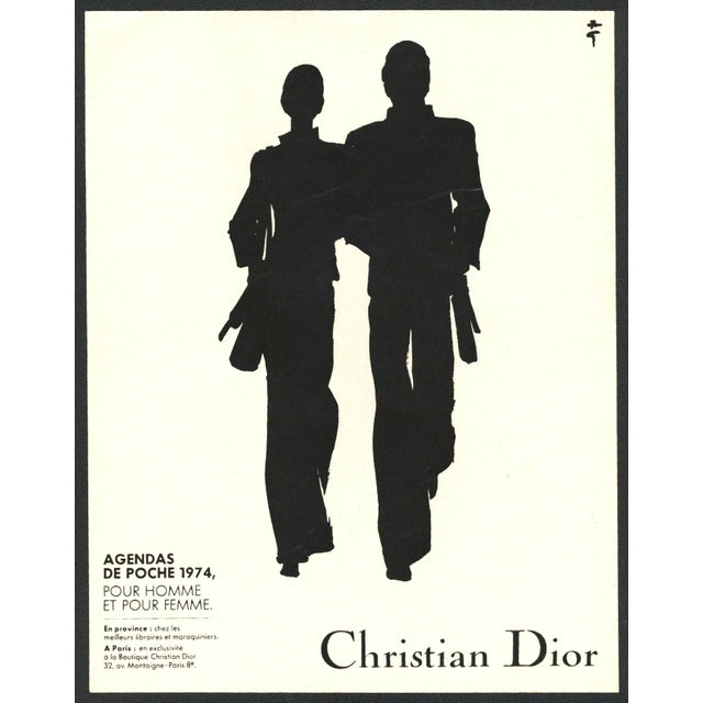 Christian Dior 1974 French Christian Dior Fashion For Sale - Image 4 of 4