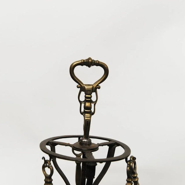 Arts & Crafts Fire Companion Set, 1900s, Set of 5 For Sale - Image 5 of 9