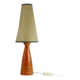 Mid-Century Ceramic Table Lamp, Romania, 1960s For Sale