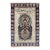 Antique Zabihi Collection Sarouk Ferehan PoemThrow Rug For Sale