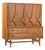 Broyhill Brasilia Mid Century Walnut Gentlemans Chest For Sale