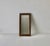 Brass Mid-Century Italian Style Antiqued Gold Brass Finish Bubble Frame Rectangular Wall Mirror For Sale - Image 8 of 14