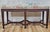 French Antique French 19th C Louis XIV Style Carved Mahogany Large Window Bed Bench For Sale - Image 3 of 12