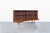 1960s Mid-Century Walnut Credenza or Bookcase With Glass Doors by Merton Gershun For Sale In Los Angeles - Image 6 of 12