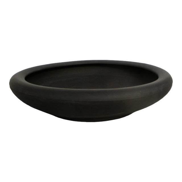 Basalt Wedgewood Low Bowl/ Gardenia Bowl For Sale