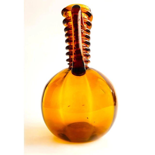 Gordiola Mallorca Blown Glass Vase, 1950s For Sale - Image 14 of 14