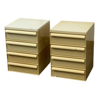 Simon Russel for Kartell Storage Units Circa 1960's, Pair For Sale