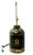 Pair of Antique Tole Brown and Gilt Decorated Tea Canisters as 20th-Century Lamps For Sale - Image 4 of 13