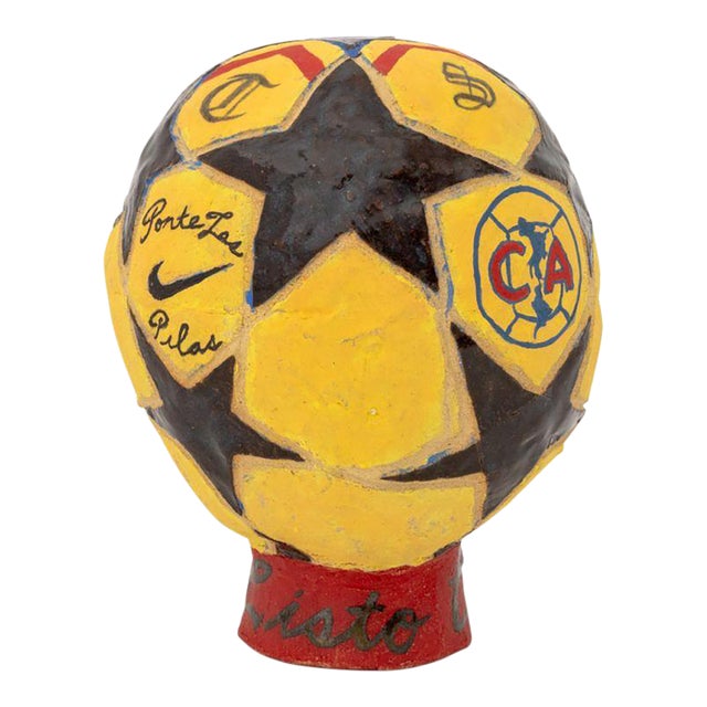 Christopher Suarez Soccer Ball Sculpture For Sale