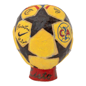 Christopher Suarez Soccer Ball Sculpture