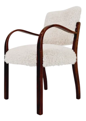Vintage Bauhaus Armchair by Ehrich Dieckmann, 1930s
