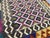 4'2" X 5'10" Multicolor Afghan Chobi Geometric Wool Flatweave Kilim Rug For Sale - Image 12 of 16