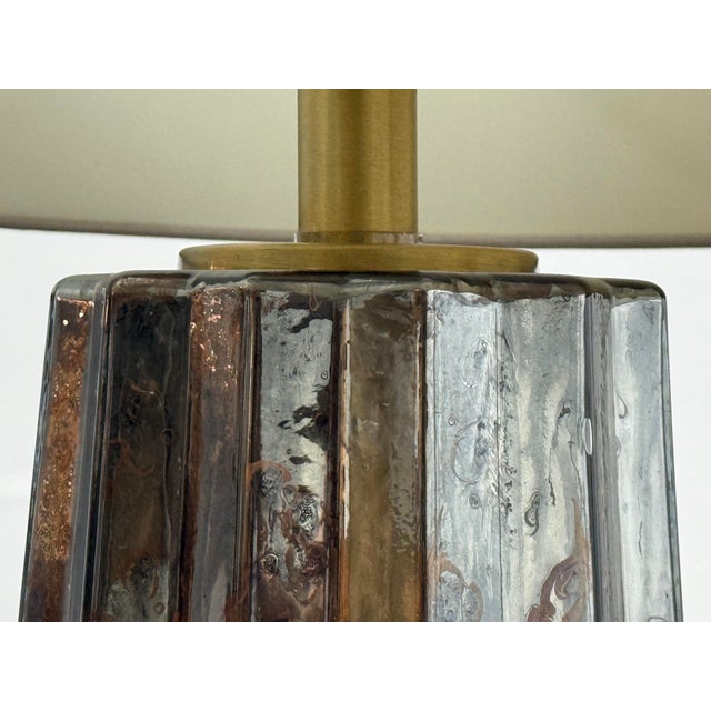 Glass Bassett Furniture Caleb Table Lamp For Sale - Image 7 of 12
