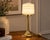 Josef Hoffmann Style Brass Table Lamp, Opaline Glass Shade, Wiener Werkstätte Inspired, Austria / Europe, 1990s For Sale - Image 4 of 13
