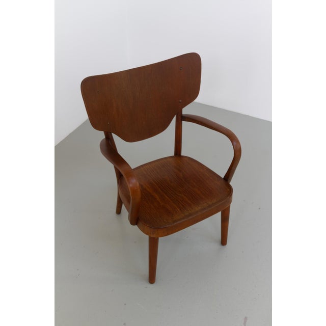Danish Modern Armchair Model 2280 by Magnus Stephensen for Fritz Hansen, 1940s For Sale - Image 13 of 18