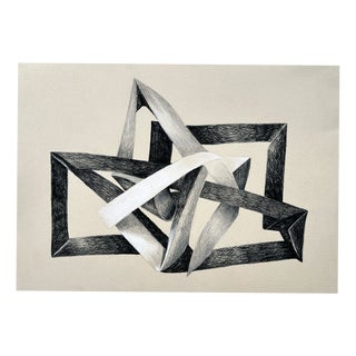 Amanda Andersen, Knotted Abstraction, 2024, Pastel on Paper For Sale