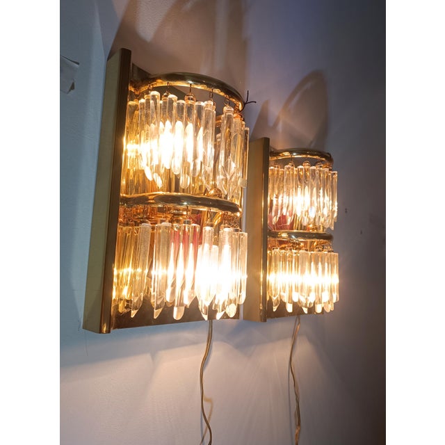 Wall Lights from Lumica, 1970s, Set of 2 For Sale - Image 3 of 15