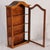 Small Antique Baroque Hanging Display Cabinet in Walnut, 1800 For Sale - Image 10 of 18