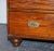 Antique Satinwood Military Campaign Chest of Drawers, 1800s For Sale - Image 3 of 18