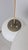 Gold Pendant Light in Brass with Opal Glasses from Stilnovo, 1960s For Sale - Image 8 of 10
