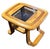 This is a mid-century modern side table, often attributed to the "Golden Age" of bentwood furniture design. Crafted from...