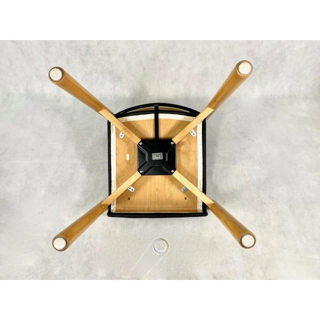 Black German Chairs from Kusch & Co, 1980s, Set of 2 For Sale - Image 8 of 13