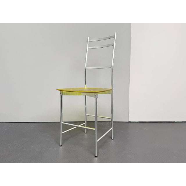 Yellow Chair by Ycami Edizioni, Italy, 1980s For Sale - Image 6 of 6
