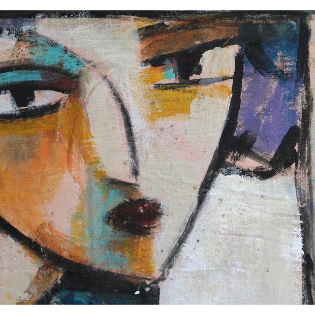 Hidden Portraits XXVII, 1980s-1990s, Acrylic on Canvas For Sale - Image 6 of 12