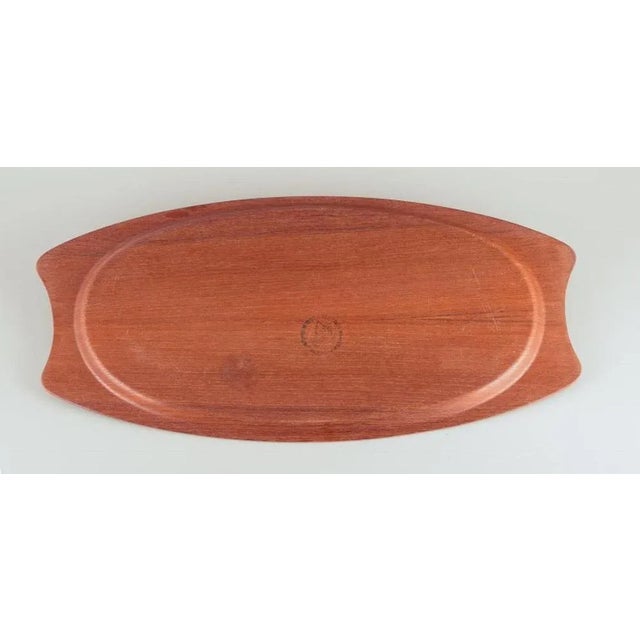Large Mid-20th Century Danish Tray in Precious Wood from Silva For Sale - Image 5 of 7