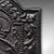 Metal Antique Fire Back, English Carolean Revival Fireplace Reflector, Early Victorian For Sale - Image 7 of 8