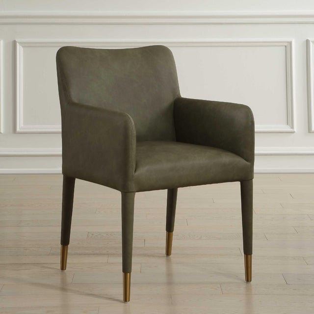 Kenneth Ludwig Chicago Conifer Pine Dining Armchair For Sale - Image 4 of 9