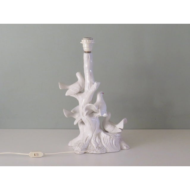 Vintage Italian Ceramic Table Lamp For Sale - Image 4 of 13