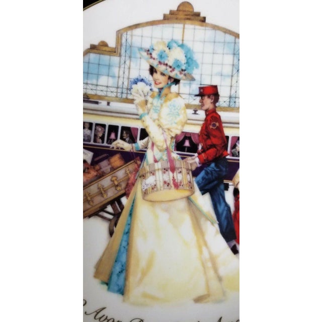 Mid-Century Modern Avon 2002 Rose Circle Achievement Award Plate, New in Box For Sale - Image 3 of 6