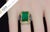 GIA certified 12.80CTS diamond, sapphire, and emerald solid 18K gold ring. This ring features a massive GIA certified...