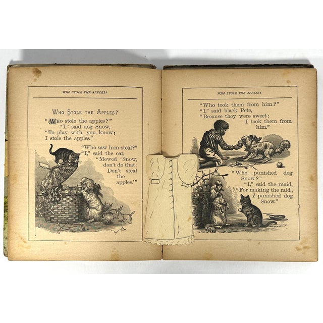 19th Century Antique Children's Book Collection: 1880s-1890s Lithographs & Etchings For Sale - Image 5 of 10