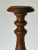 1960s Vintage Pair of Anglo Indian Carved Mahogany Candle Stands For Sale - Image 9 of 11
