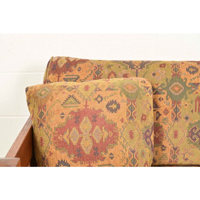 Stickley Mission Oak Arts & Crafts Settle Sofa For Sale In South Bend - Image 6 of 12