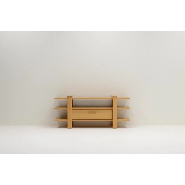 Belgian Oak Shelving Unit For Sale - Image 6 of 6