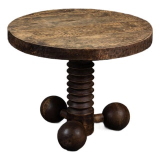 Art Deco Side Table from Charles Dudouyt For Sale