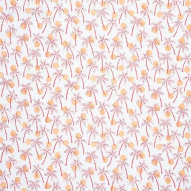 Not Yet Made - Made To Order Sample - Schumacher Clarabella Palm Indoor/Outdoor Fabric in Citrus For Sale - Image 5 of 5