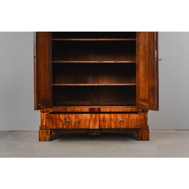 Biedermeier Wardrobe in Mahogany For Sale - Image 13 of 18