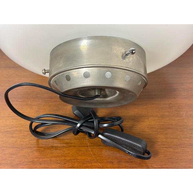 Mid-Century Modern Model LT 303 Lotus Table Lamp from AV Mazzega, Italy, 1960s For Sale - Image 3 of 10