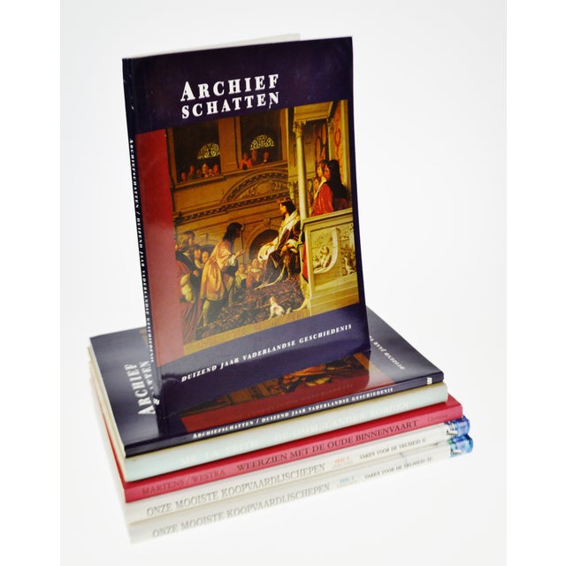Vintage Dutch History Coffee Table Books Set of 6 Chairish
