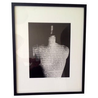 Anais Nin Dress Form Original Print J.W. Diel For Sale