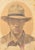 Self-Portrait, 1955, Mixed Media on Paper, in Good conditions. Designed 1950 to 1959 This piece has an attribution mark, I...