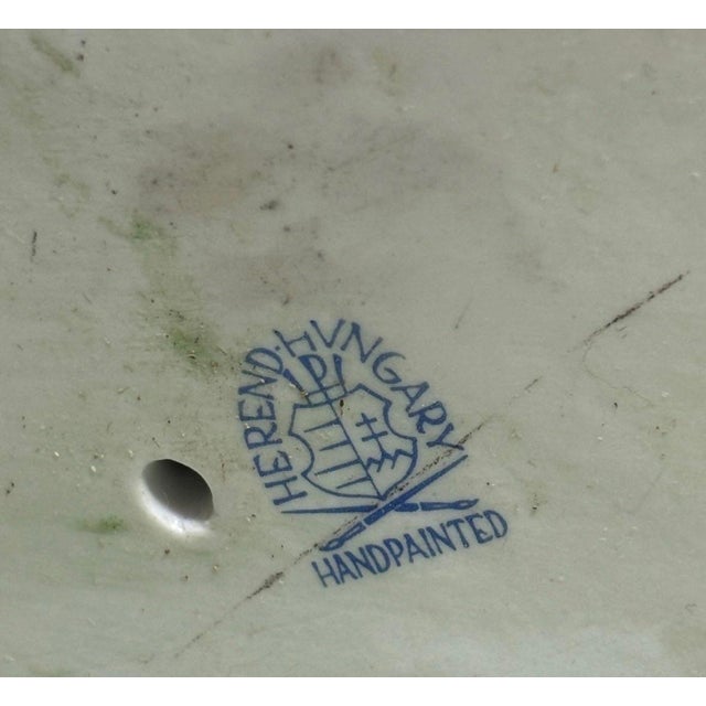 A refined and uncommon vintage porcelain figurine crafted by Herend, one of Europe’s most prestigious and enduring...