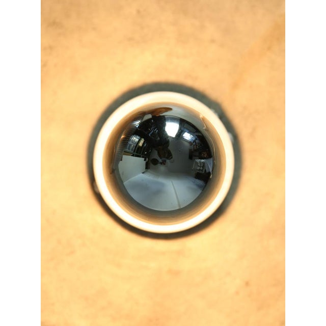 Vintage Modernist Stainless Steel Wall Lamp For Sale - Image 14 of 18